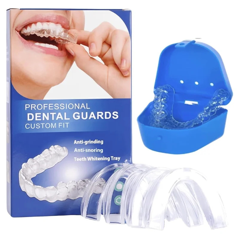 Teeth Whitening Mouth Guard - Más Vendido: 4 Protectores Bucales Moldeables