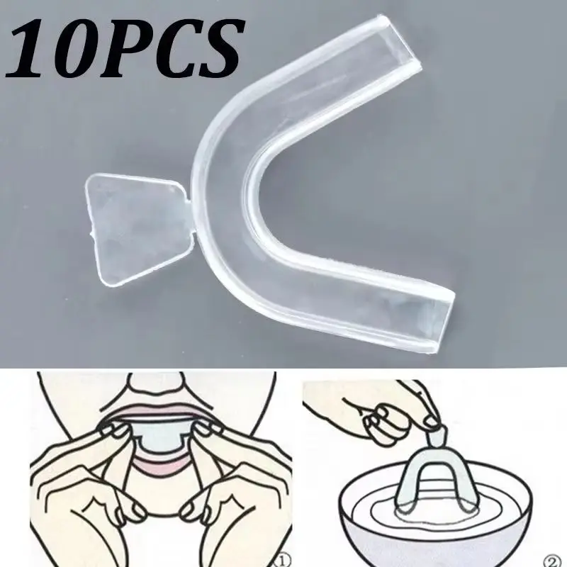 Teeth Whitening Mouth Guard - 10 Protectores Bucales de Silicona para