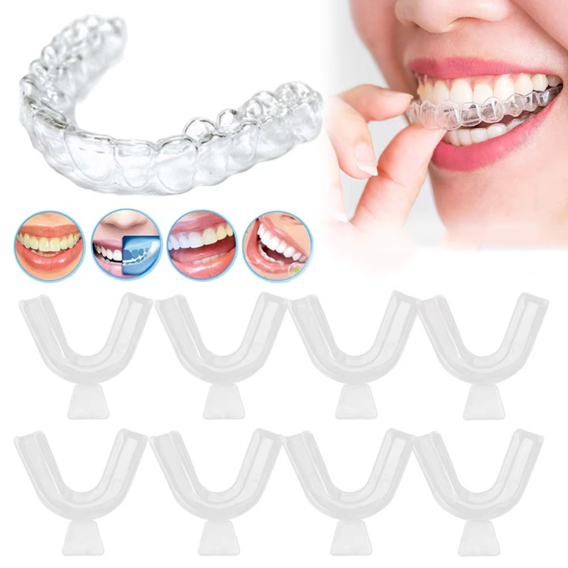 1/3/6 pares de protectores buc - Teeth Whitening Mouth Guard reseña y precio