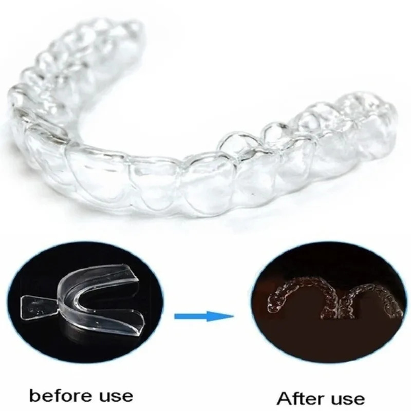 1/3/6 pares de protectores buc - Teeth Whitening Mouth Guard reseña y precio