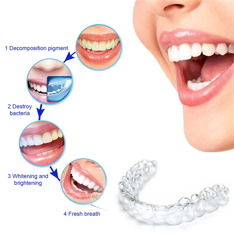 Protector Bucal de Silicona Có - Teeth Whitening Mouth Guard reseña y precio