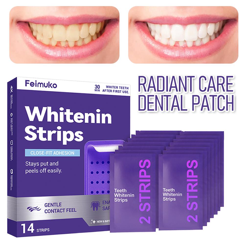 Tiras Blanqueadoras de Dientes - Teeth Whitening Strips Crest reseña y precio