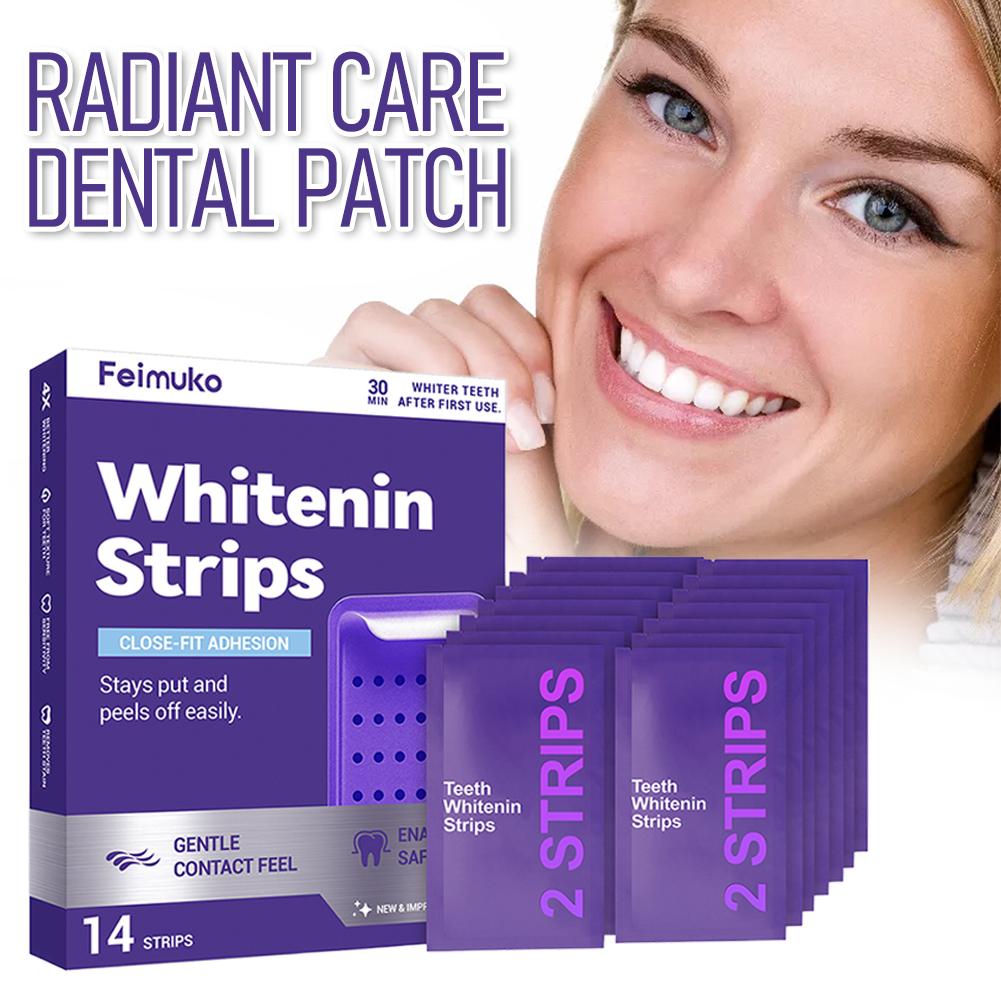 Tiras Blanqueadoras de Dientes - Teeth Whitening Strips Crest reseña y precio