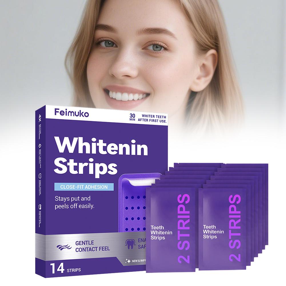 Tiras Blanqueadoras de Dientes - Teeth Whitening Strips Crest reseña y precio