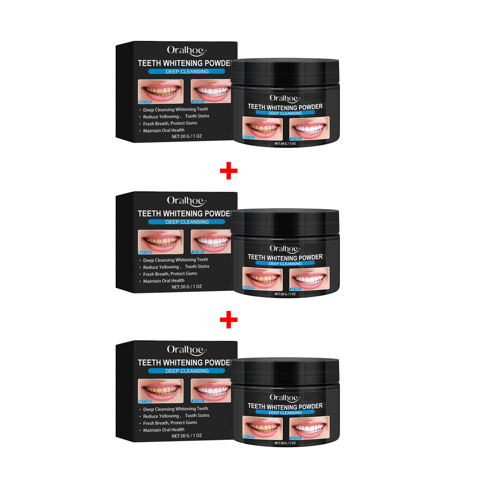 Polvo para blanquear los dient - Teeth Whitening Charcoal Powder reseña y precio