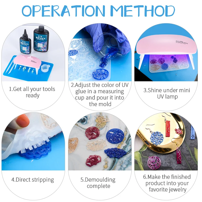 Kit de pegamento de resina UV  - Uv Whitening Kit reseña y precio