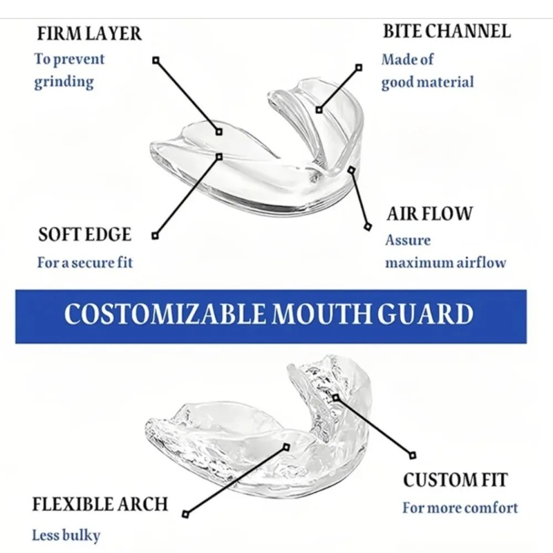 4 protectores bucales moldeabl - Teeth Whitening Mouth Guard reseña y precio