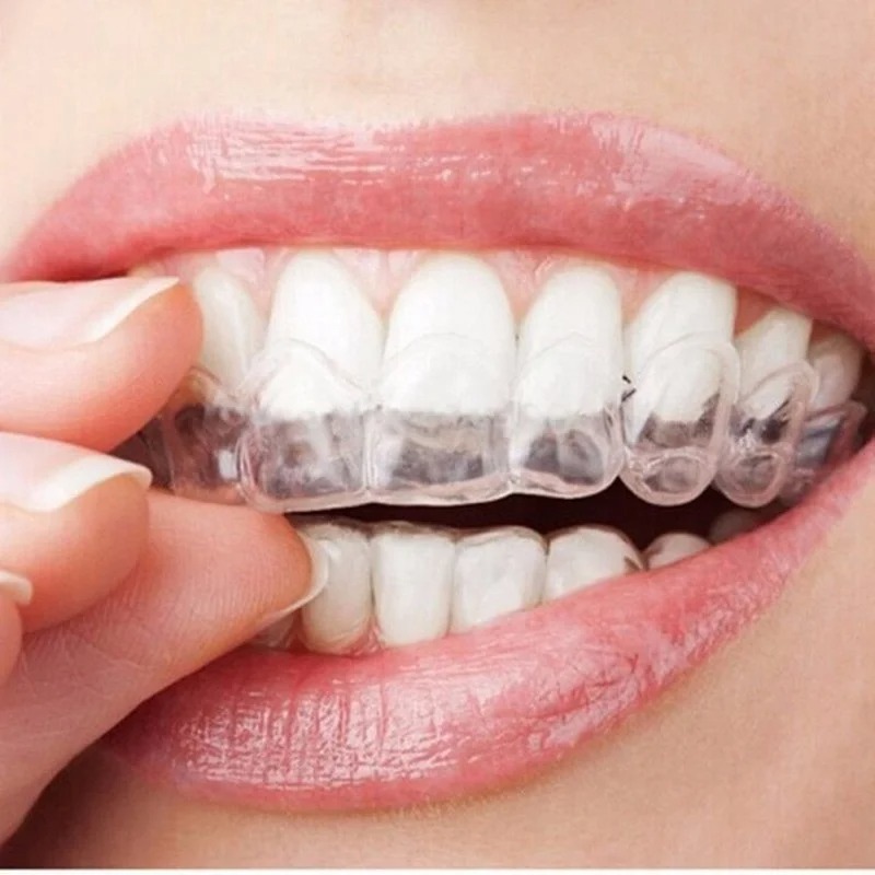 Protector bucal antironquidos  - Teeth Whitening Mouth Guard reseña y precio