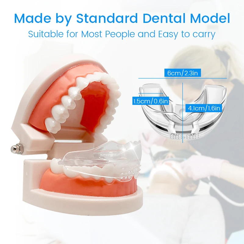 Aparatos de ortodoncia Dental  - Teeth Whitening Mouth Guard reseña y precio
