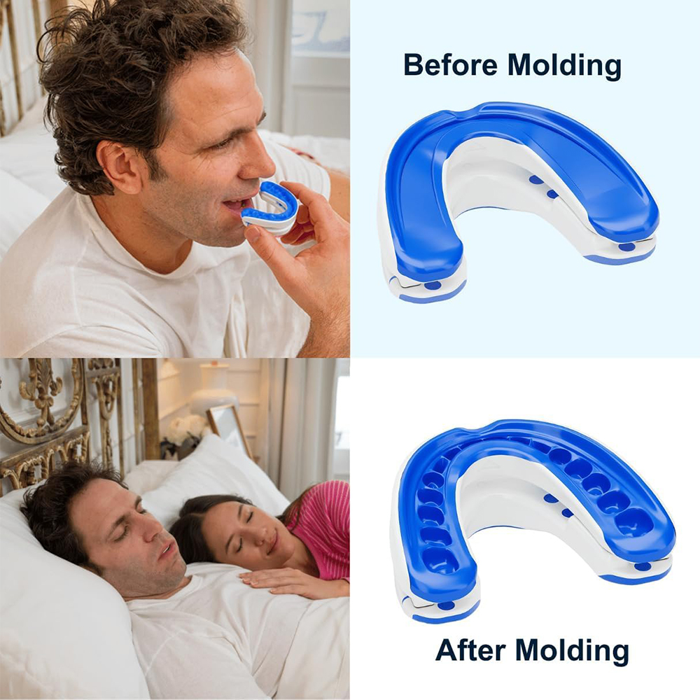 Boquilla antironquidos, dispos - Teeth Whitening Mouth Guard reseña y precio