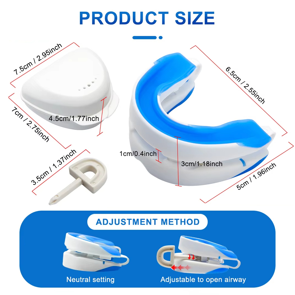 Boquilla antironquidos, dispos - Teeth Whitening Mouth Guard reseña y precio