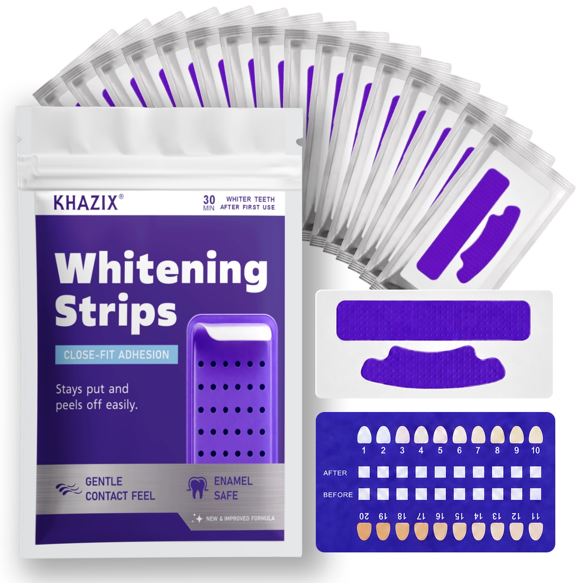 7 Tiras Blanqueadoras de Dient - Teeth Whitening Strips Crest reseña y precio