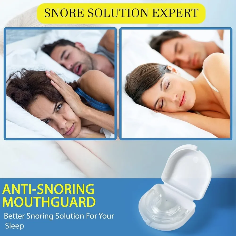 Protector bucal antironquidos, - Teeth Whitening Mouth Guard reseña y precio
