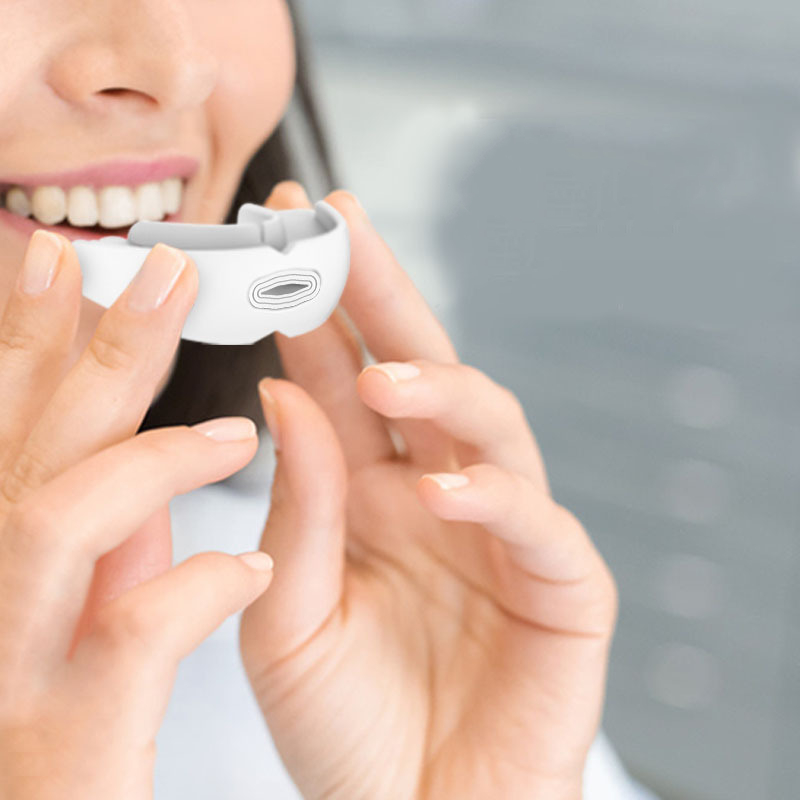 Protector bucal antironquidos  - Teeth Whitening Mouth Guard reseña y precio
