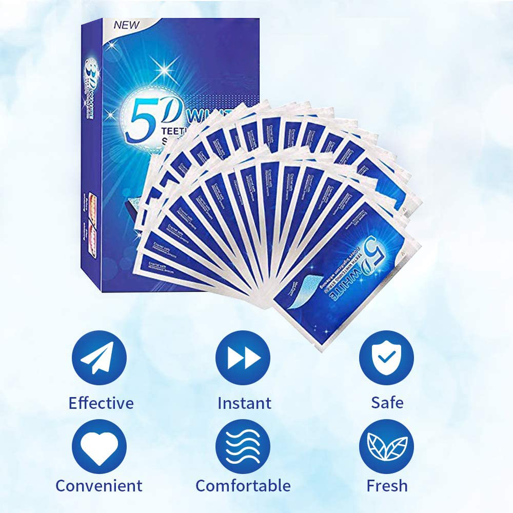 Tiras Blanqueadoras de Dientes - Teeth Whitening Strips Crest reseña y precio